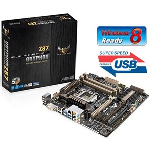 Asus GRYPHON Z87 Intel Z87 1866MHz DDR3 LGA1150 mATX Anakart